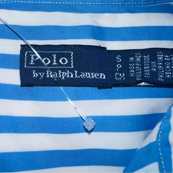 Polo Ralph Lauren Stripe short Sleeve Belted Shirt Dress - Picture 8 of 9
